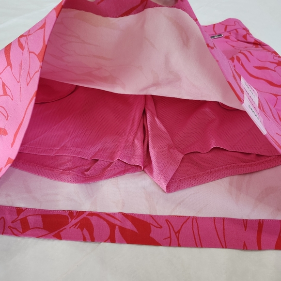 Rafaella Size Small Pink Tropical Print Women's Skort - Picture 8 of 8